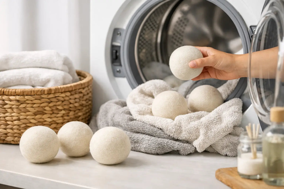 Wollen drogerballen correct gebruiken zonder gedoe
