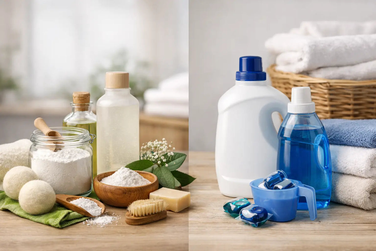 Eco wasmiddel versus traditioneel uitgelegd