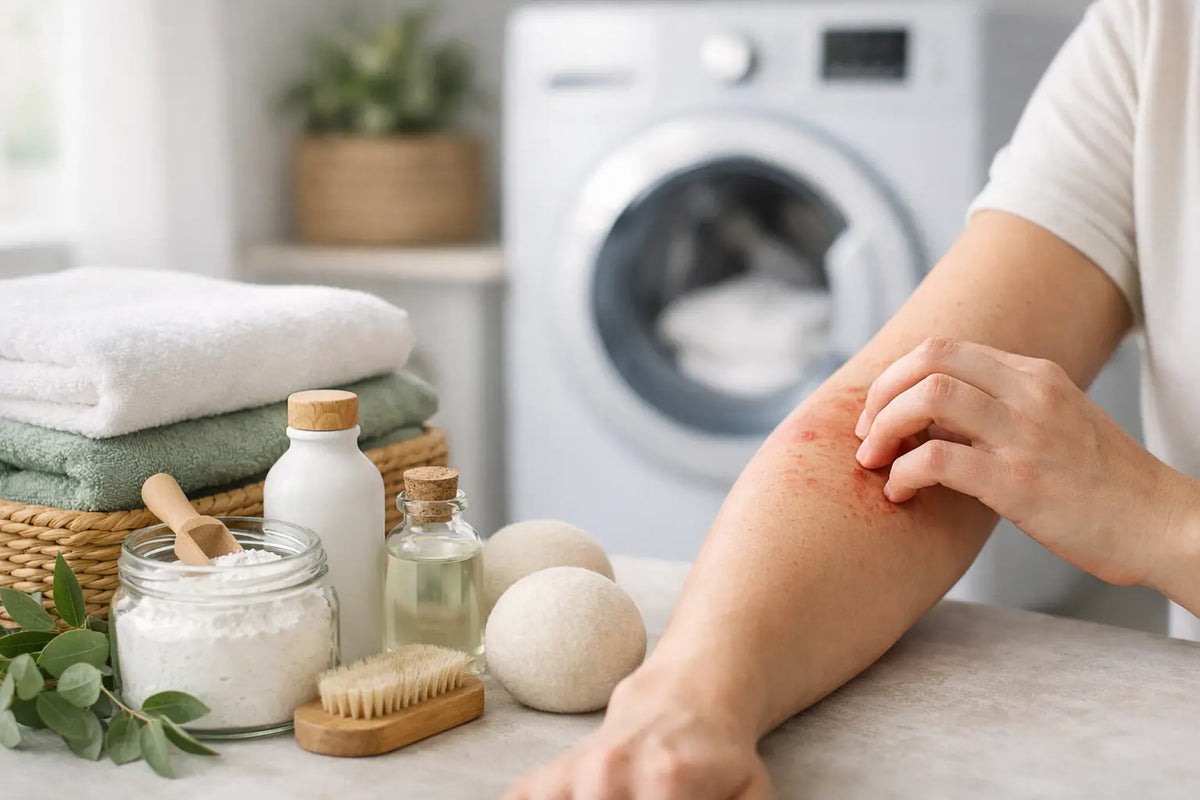 Kleding wassen met eczeem zonder huidirritatie