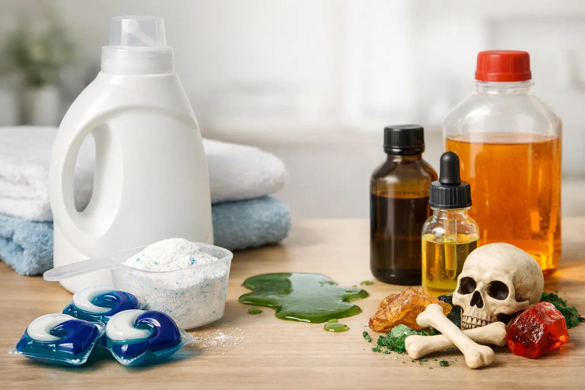 Welke ingrediënten vermijden bij wasmiddel?