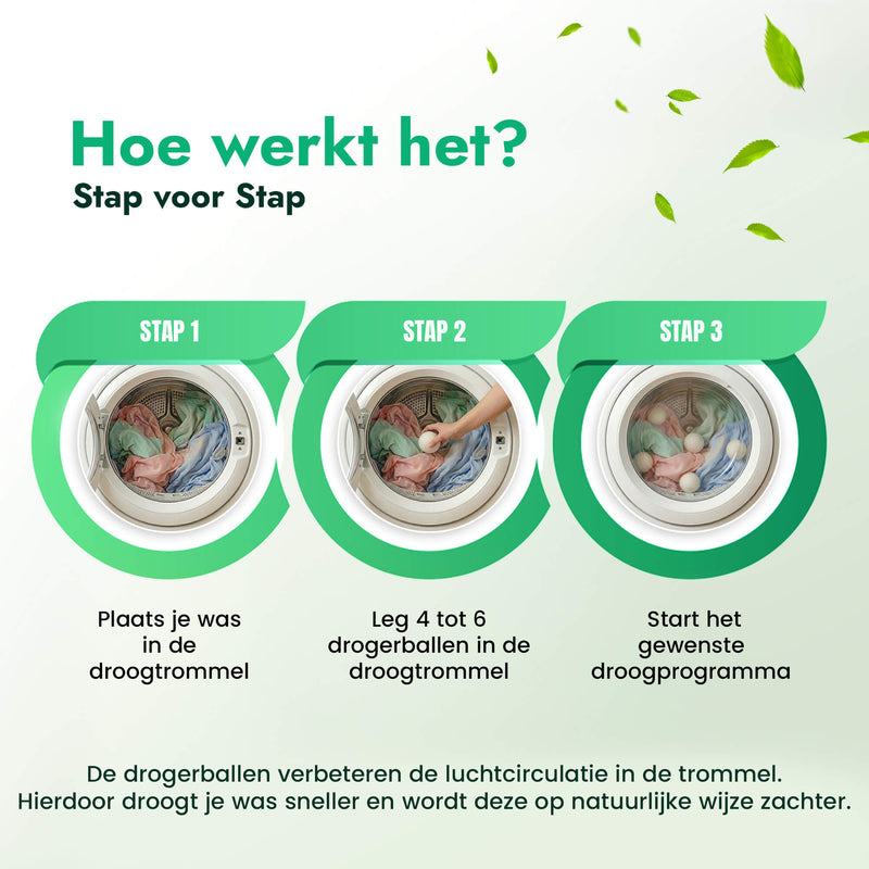 100% Wollen Drogerballen Leafly