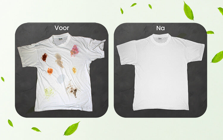 Krachtige vlekverwijdering, zonder de nadelen.